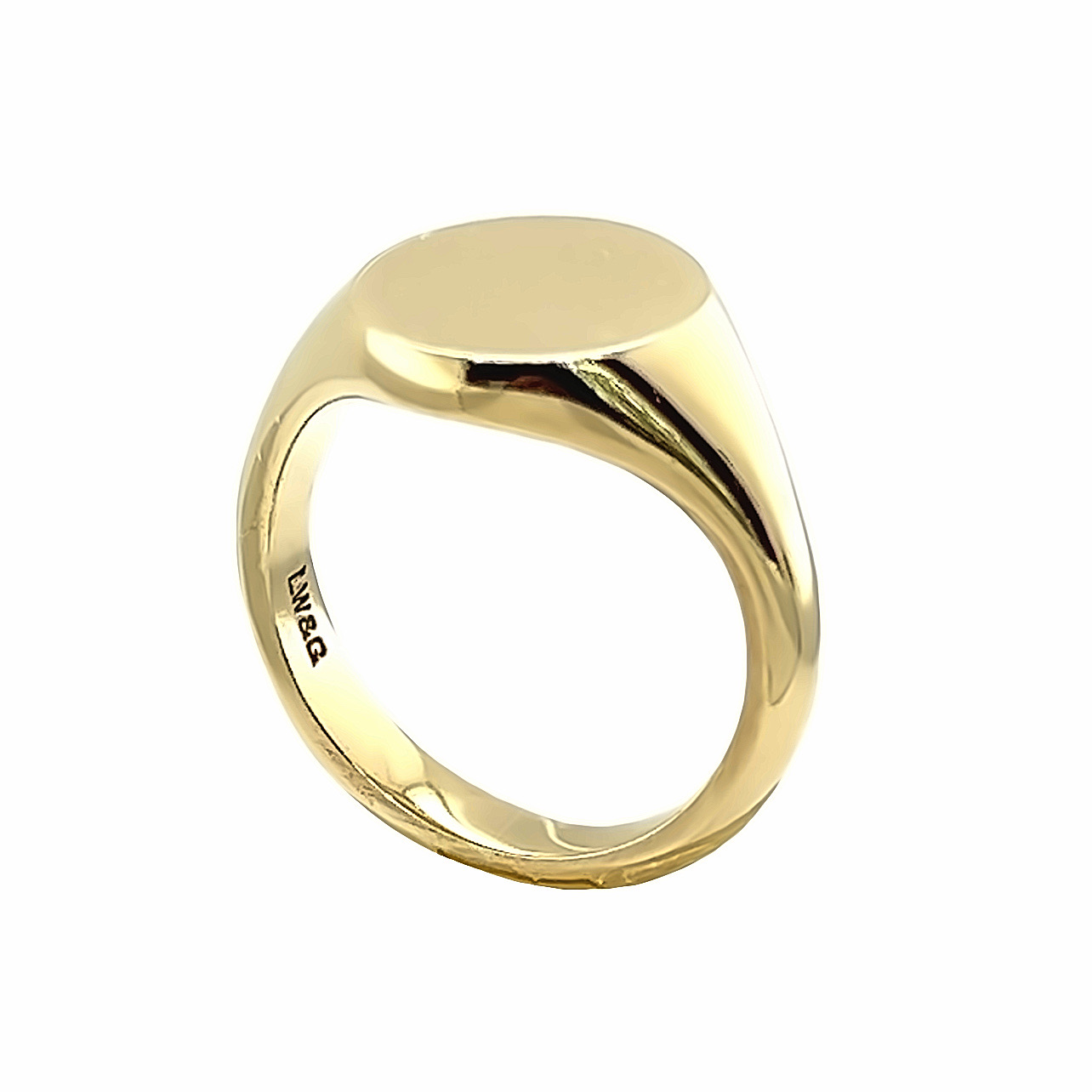 Mens Gold Diamond Engagement Ring - 1 1/2 Carat Diamond