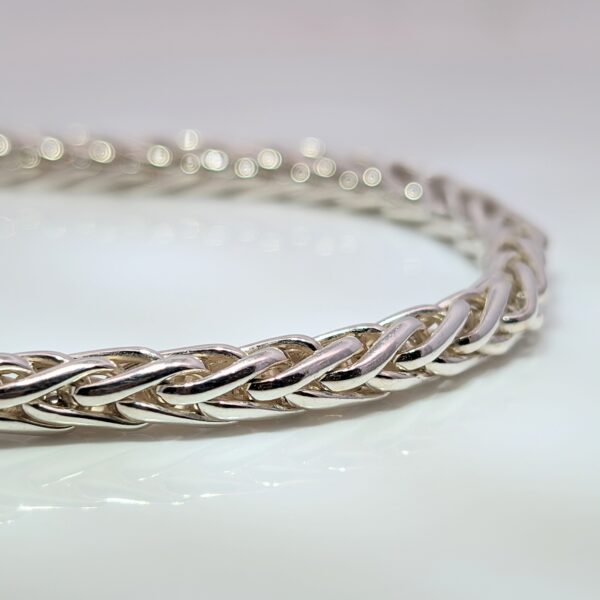 20" Mens Sterling Silver Spiga Chain