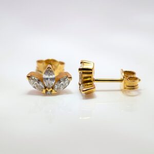 Explore the best timeless earrings from Aleks Jewellers. Discover our 0.70ct Diamond Stud Earrings in 18ct Yellow Gold.