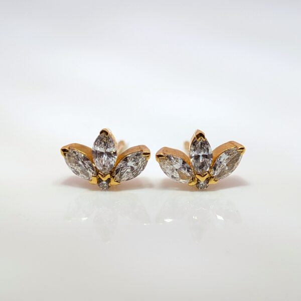 Explore the best timeless earrings from Aleks Jewellers. Discover our 0.70ct Diamond Stud Earrings in 18ct Yellow Gold.
