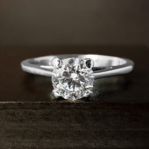 Pre-Loved 0.40ct Diamond Engagement Ring 18k White Gold | 41031