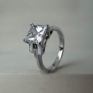 1.83ct Princess Cut Diamond Engagement Ring Platinum | 37460