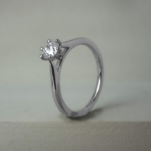0.30ct Solitaire Diamond Engagement Ring Platinum | 34257
